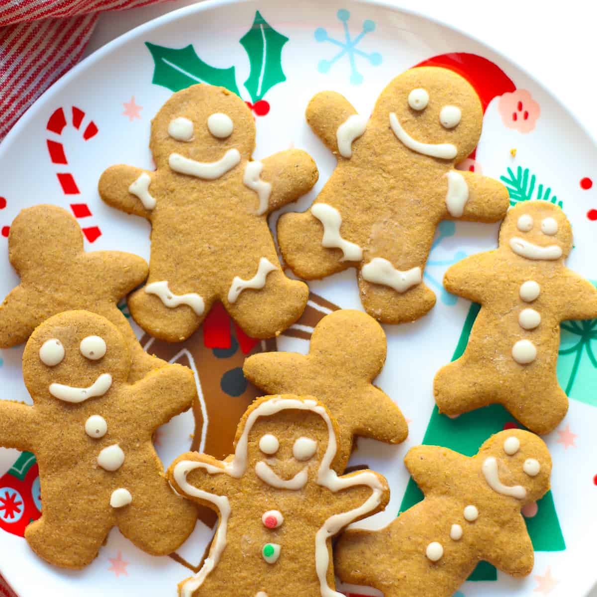 Easy Gingerbread Cookies (Healthy & So Good!)